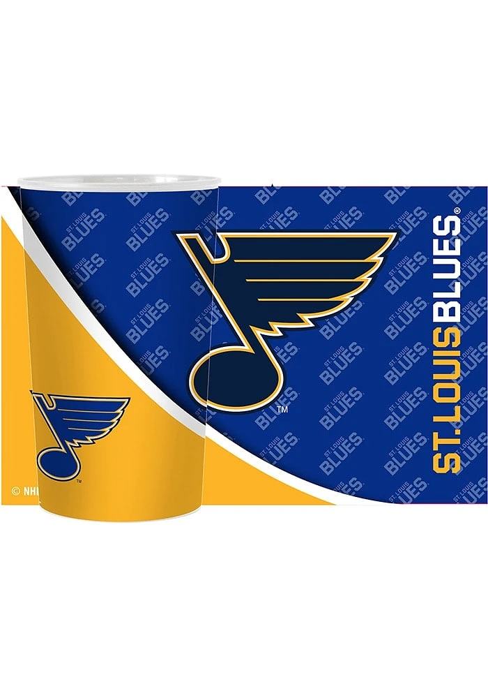 St Louis Blues 22oz Slant Hardwall Stadium Cups