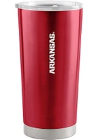 Logo Brands Arkansas Razorbacks 20oz Gameday Stainless Tumbler Stainless Steel Tumbler - Red
