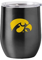 Iowa Hawkeyes 16oz Gameday Stainless Curved Beverage Stainless Steel Stemless - Black