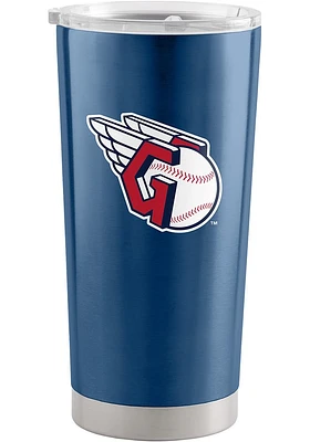 Logo Brands Cleveland Guardians 20oz Gameday SS Tumbler Stainless Steel Tumbler - Blue