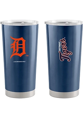 Logo Brands Detroit Tigers 20oz Gameday SS Tumbler Stainless Steel Tumbler - Blue
