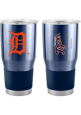 Logo Brands Detroit Tigers 30oz Gameday SS Tumbler Stainless Steel Tumbler - Blue