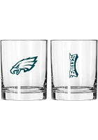 Philadelphia Eagles 14oz Gameday Rocks Glass Rock Glass - White
