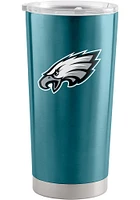 Logo Brands Philadelphia Eagles 20oz Gameday SS Tumbler Stainless Steel Tumbler - Midnight Green