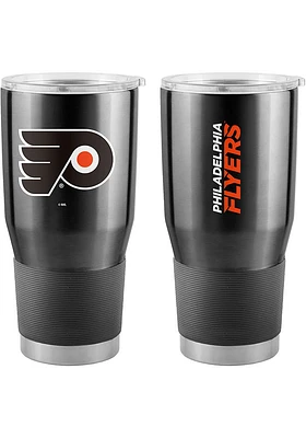 Logo Brands Philadelphia Flyers 30oz Gameday SS Tumbler Stainless Steel Tumbler - Black