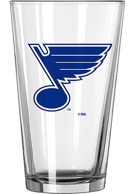 St Louis Blues 16oz Gameday Pint Glass Pint Glass - Blue