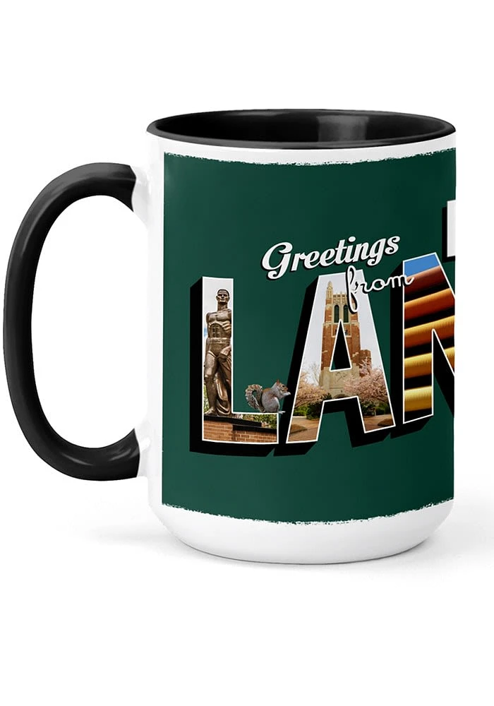 15 oz. Ceramic Mug - Green