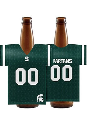 Logo Brands Michigan State Spartans Jersey Bottle Coolie