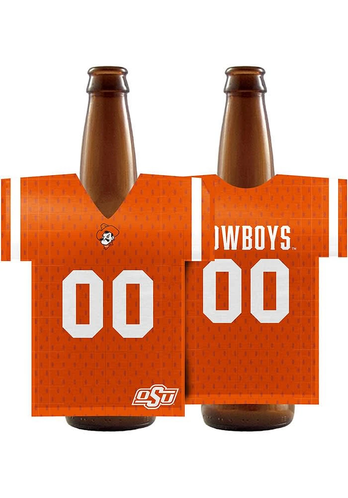 Logo Brands Oklahoma State Cowboys Jersey Bottle Coolie