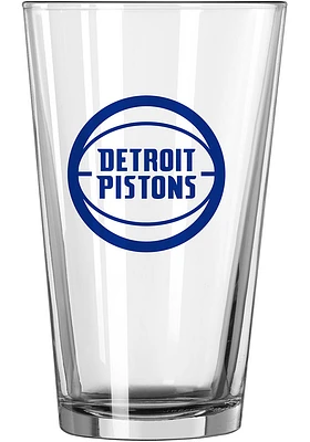 Detroit Pistons 16oz Gameday Pint Glass - Blue