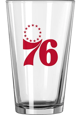 Philadelphia 76ers 16oz Gameday Pint Glass - Red