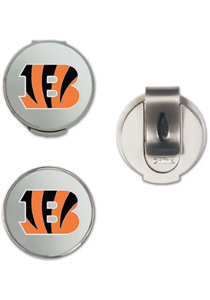 Cincinnati Bengals 2-Ball Marker Cap Clip