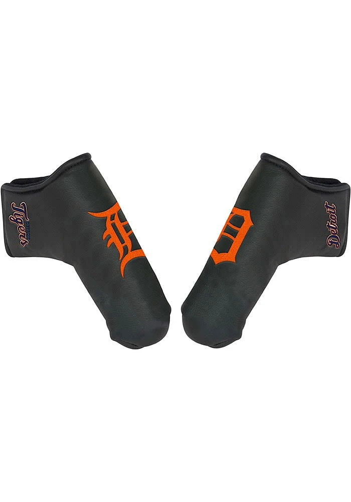 Detroit Tigers Black Blade Putter Cover