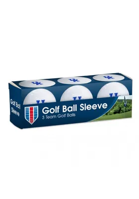 Kentucky Wildcats 3 Pack Golf Balls