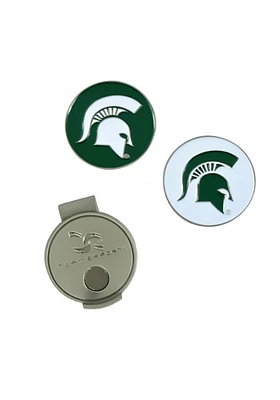 Michigan State Spartans Cap Clip Golf Ball Marker