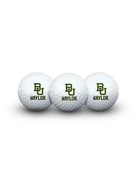 Baylor Bears 3 Pack Logo Golf Balls