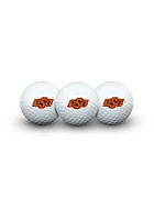Oklahoma State Cowboys 3 Pack Logo Golf Balls