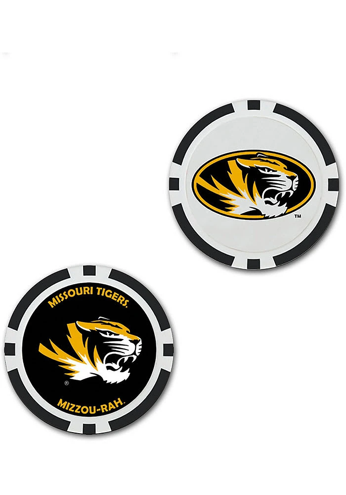 Missouri Tigers 2-Sided Poker Chip Golf Ball Marker