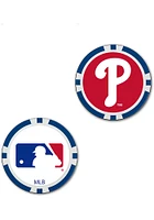 Philadelphia Phillies 2-Sided Poker Chip Golf Ball Marker