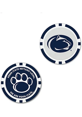 Penn State Nittany Lions 2-Sided Poker Chip Golf Ball Marker