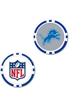Detroit Lions 2-Sided Poker Chip Golf Ball Marker