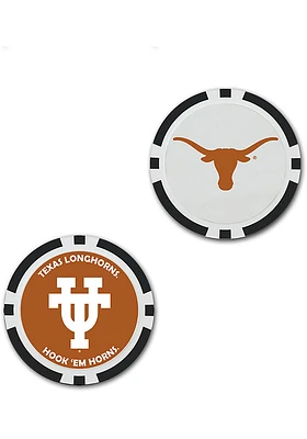 Texas Longhorns 2-Sided Poker Chip Golf Ball Marker