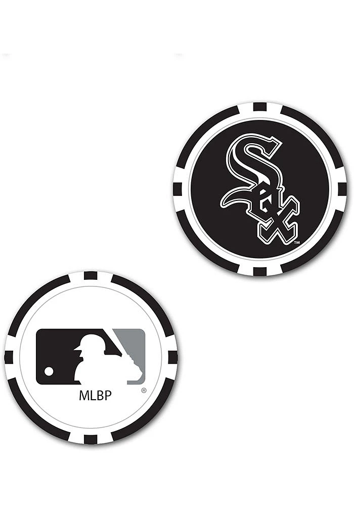 Chicago White Sox 2-Sided Poker Chip Golf Ball Marker