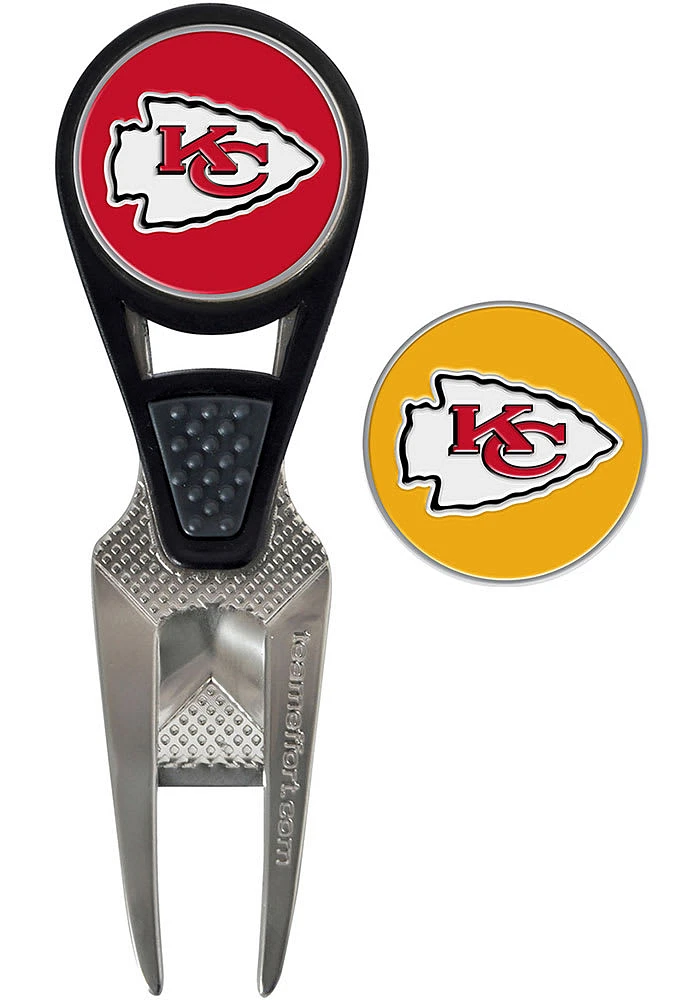 Kansas City Chiefs CVX Ball Marker Divot Tool