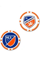 FC Cincinnati Poker Chip Golf Ball Marker