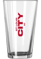 St Louis City SC 16oz Gameday Pint Glass - Red