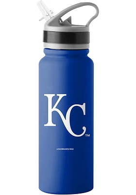Kansas City Royals 25oz. Flip Top Stainless Steel Bottle - Blue