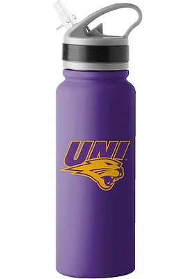 Northern Iowa Panthers 25oz Flip Top Stainless Steel Bottle - Purple