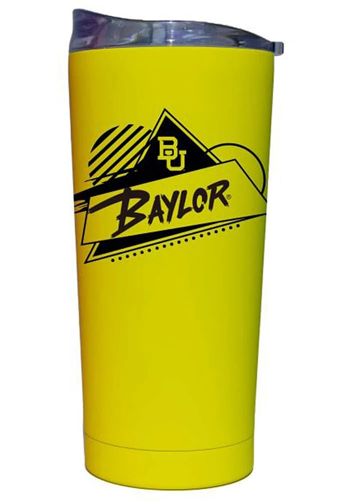 Logo Brands Baylor Bears 20oz Cru Soft Touch Stainless Steel Tumbler - Green