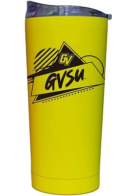 Logo Brands Grand Valley State Lakers 20oz Cru Soft Touch Stainless Steel Tumbler - Blue