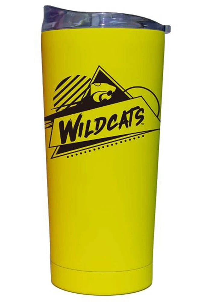 Logo Brands K-State Wildcats 20oz Cru Soft Touch Stainless Steel Tumbler - Purple