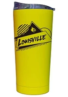 Logo Brands Louisville Cardinals 20oz Cru Soft Touch Stainless Steel Tumbler - Red