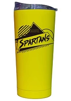 Logo Brands Michigan State Spartans 20oz Cru Soft Touch Stainless Steel Tumbler - Green