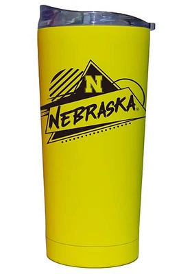 Logo Brands Nebraska Cornhuskers 20oz Cru Soft Touch Stainless Steel Tumbler - Red