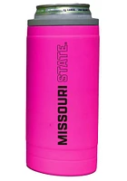 Logo Brands Missouri State Bears 12oz Electric Stacked Slim Stainless Steel Coolie