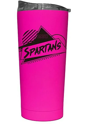 Logo Brands Michigan State Spartans 20oz Electric Rad Stainless Steel Tumbler - Green