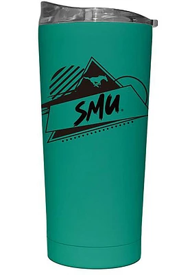 Logo Brands SMU Mustangs 20oz Optic Rad Stainless Steel Tumbler - Red
