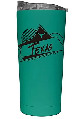 Logo Brands Texas Longhorns 20oz Optic Rad Stainless Steel Tumbler - Burnt Orange
