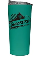 Logo Brands Wichita State Shockers 20oz Optic Rad Stainless Steel Tumbler - Yellow