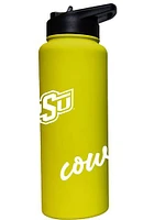Oklahoma State Cowboys 34oz Cru Bold Quencher Stainless Steel Bottle - Orange