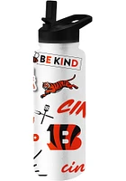 Cincinnati Bengals 34oz Native Quencher Stainless Steel Bottle