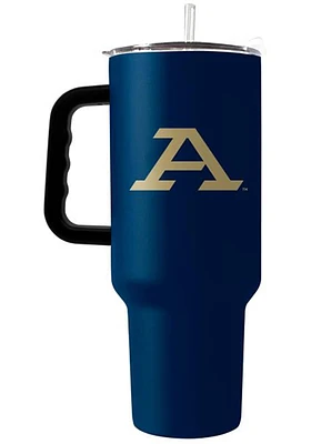 Logo Brands Akron Zips 40oz Flipside Stainless Steel Tumbler - Blue