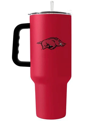 Logo Brands Arkansas Razorbacks 40oz Flipside Stainless Steel Tumbler - Red