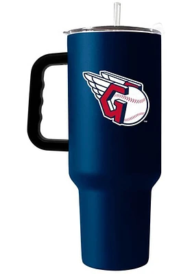 Logo Brands Cleveland Guardians 40oz Flipside Stainless Steel Tumbler - Red
