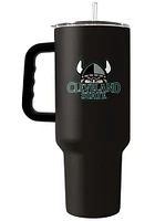 Logo Brands Cleveland State Vikings 40oz Flipside Stainless Steel Tumbler - Green