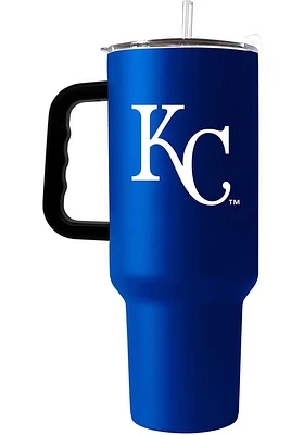 Logo Brands Kansas City Royals 40oz Flipside Stainless Steel Tumbler - Blue